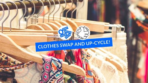 Clothes swap and upcycle